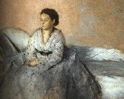 Edgar Degas Madame Rene de Gas oil painting picture wholesale